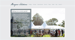 Desktop Screenshot of marqueesolutions.je
